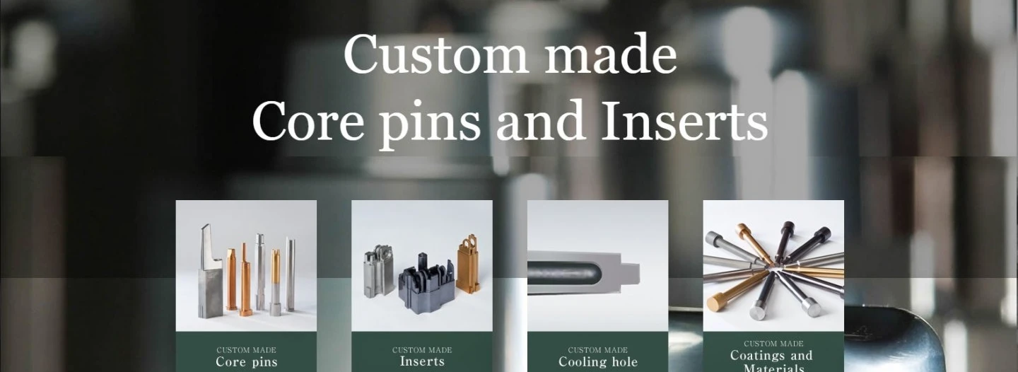 Custom Made Core Pins  Inserts